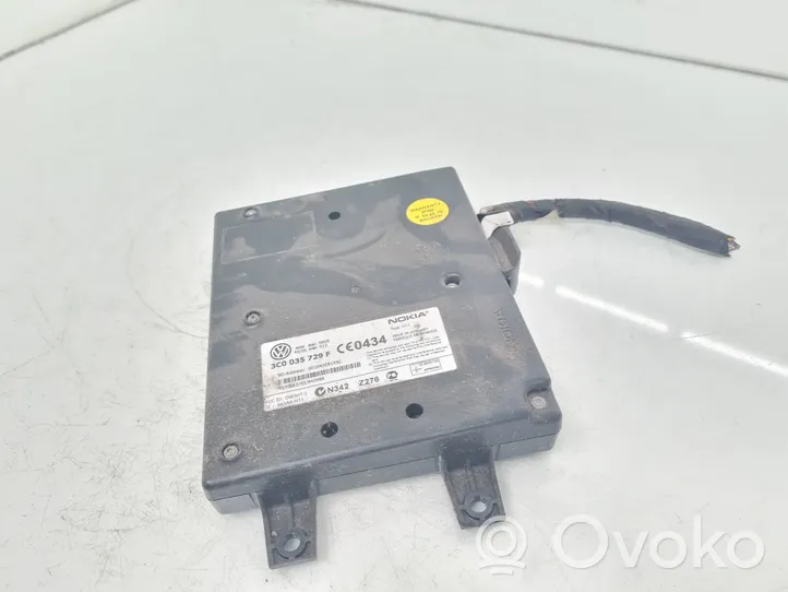 Volkswagen PASSAT B6 Sterownik / Moduł sterujący telefonem 3C0035729F