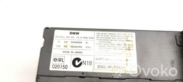 BMW 3 E46 Zmieniarka płyt CD/DVD 65126908949