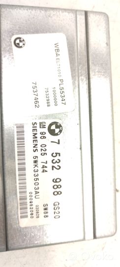 BMW 3 E46 Module de contrôle de boîte de vitesses ECU 7532988