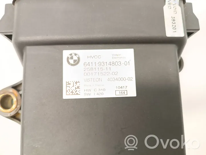 BMW i3 Inne komputery / moduły / sterowniki 9314803