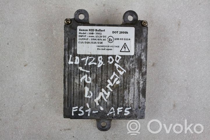 Cadillac DTS Module de ballast de phare Xenon XHB-3502