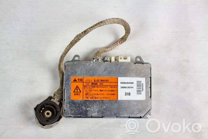 Subaru Legacy Modulo di zavorra faro Xenon 3900020791