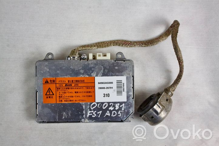 Subaru Legacy Modulo di zavorra faro Xenon 3900020791