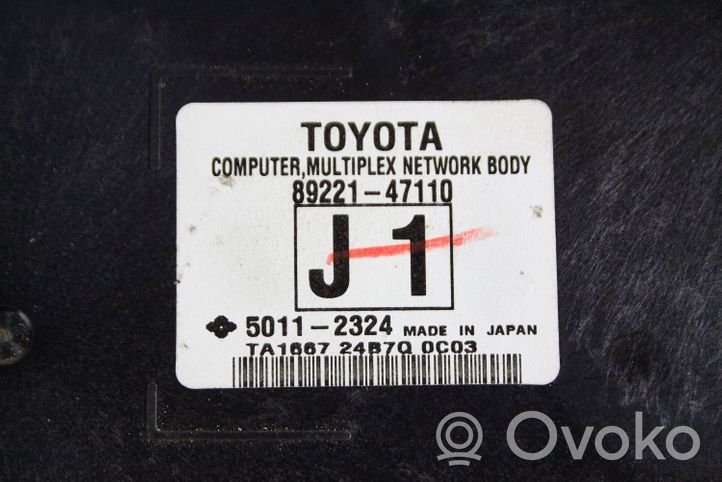 Toyota Prius (XW30) Saugiklių blokas 8922147110