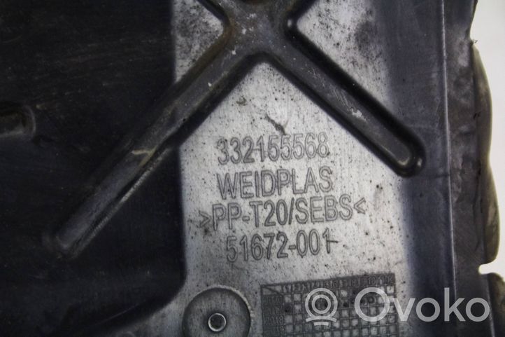 Opel Insignia B Pannello di supporto del radiatore (usato) 13444888