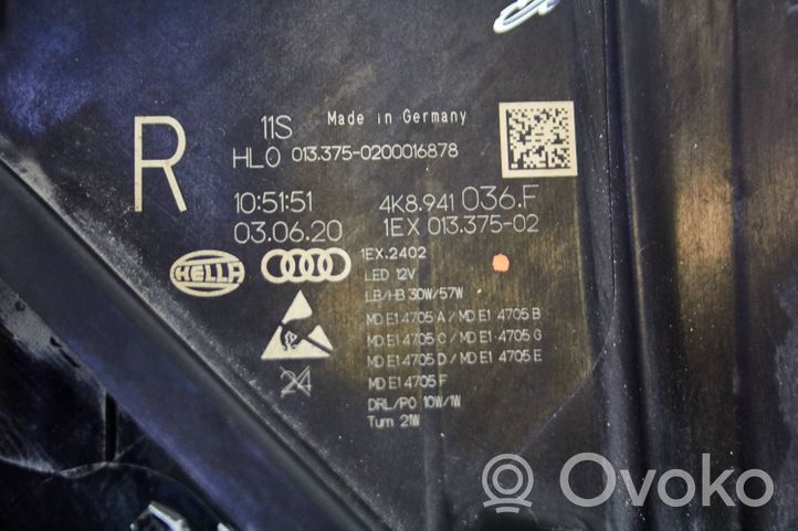 Audi A7 S7 4K8 Headlight/headlamp 4K8941036F