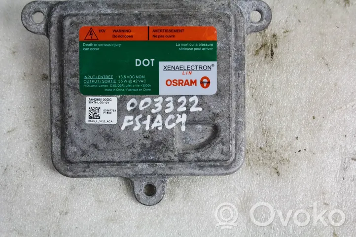 Opel Mokka Xenon control unit/module AA4265100DG