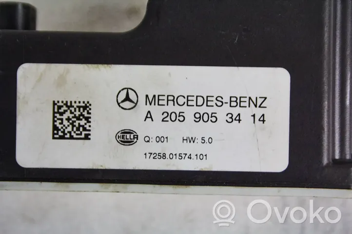 Mercedes-Benz C AMG W205 Voltage converter inverter a2059053414