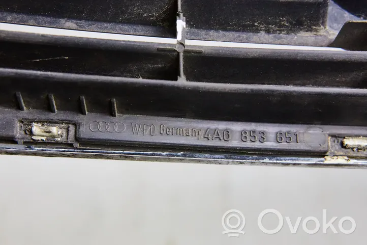 Audi 100 S4 C4 Grotelės priekinės 4a0853651