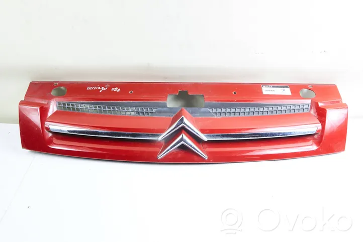 Citroen Berlingo Maskownica / Grill / Atrapa górna chłodnicy 9644758177