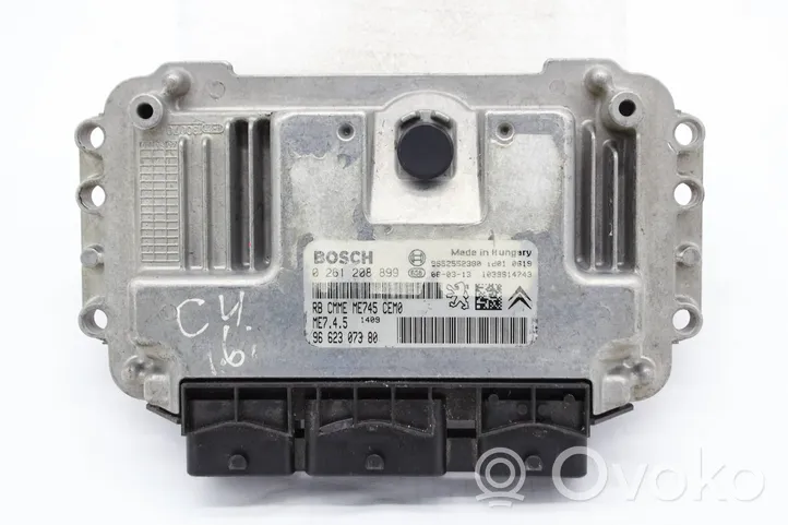 Citroen C4 I Unité de commande, module ECU de moteur 9662307380