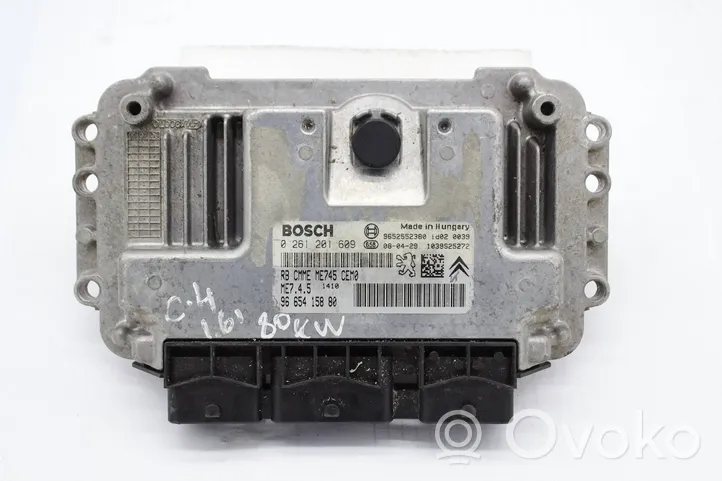 Citroen C4 I Calculateur moteur ECU 9665415880