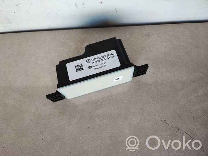 Mercedes-Benz GLC C253 Module convertisseur de tension A2059053414