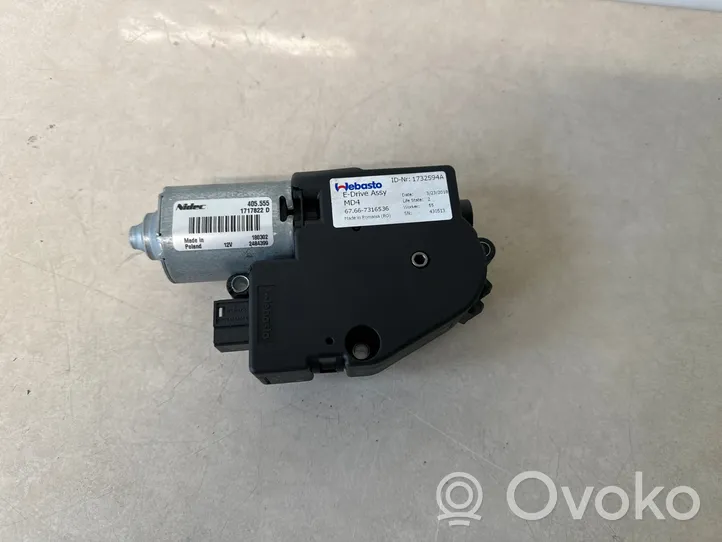 BMW 3 F30 F35 F31 Stoglangio varikliukas/ pavara 7316536