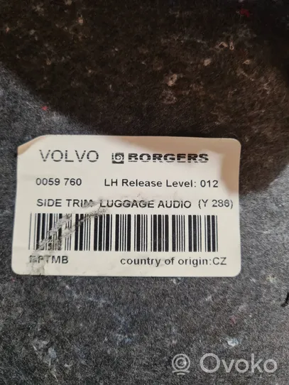 Volvo S80 Tavaratilan sivuverhoilu 0059760