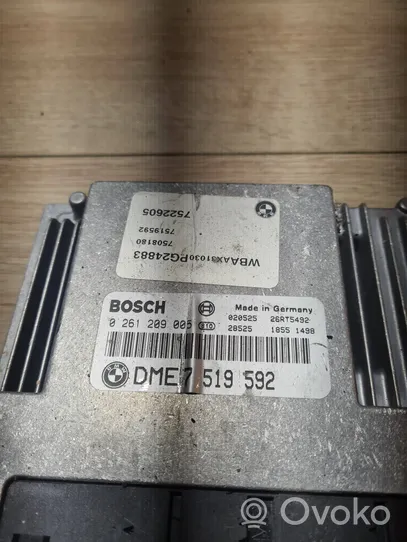 BMW 3 E46 Sterownik / Moduł ECU 0261209005