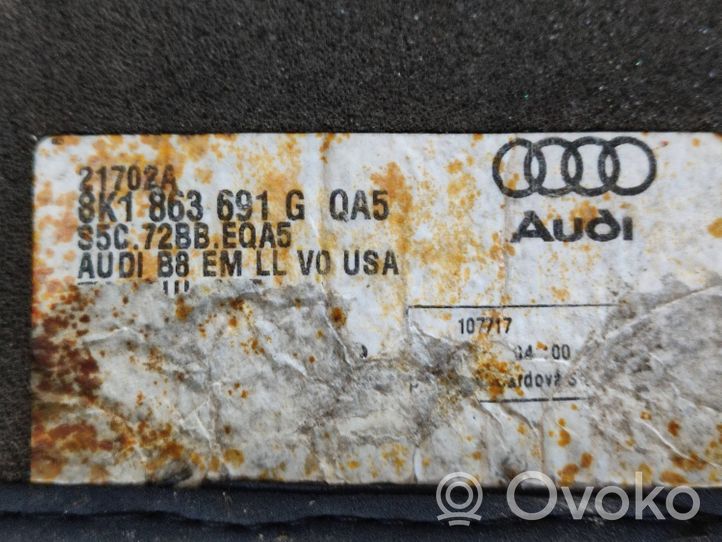 Audi RS5 Auton lattiamattosarja 8K1863691G