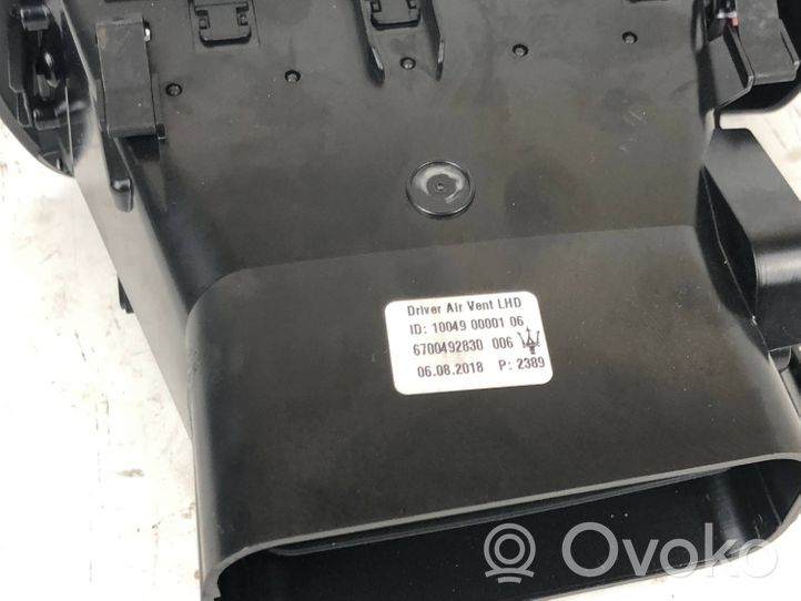 Maserati Levante Copertura griglia di ventilazione laterale cruscotto 6700492930