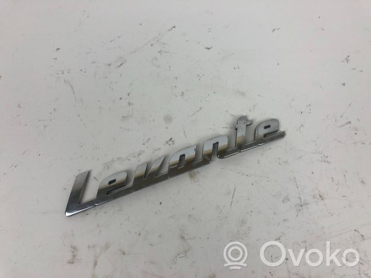 Maserati Levante Manufacturers badge/model letters 