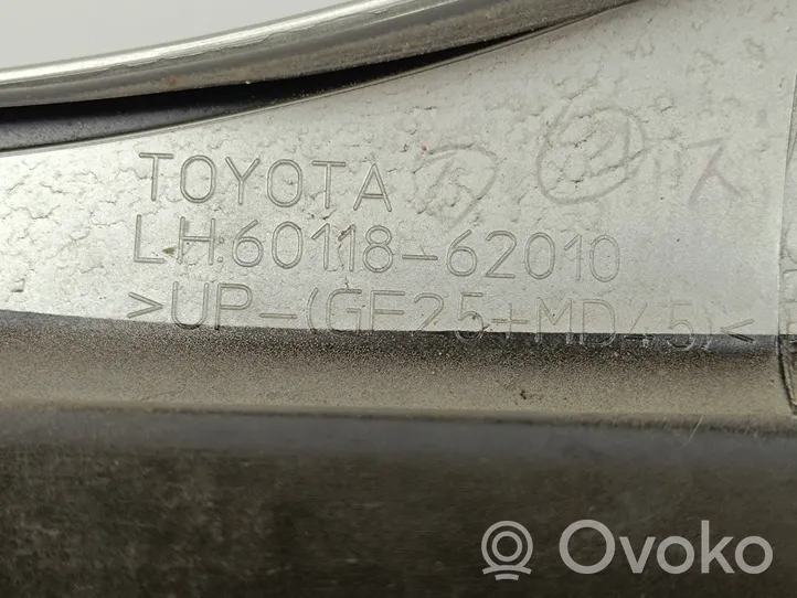 Toyota Mirai Lokasuojan lista (muoto) 6011862010