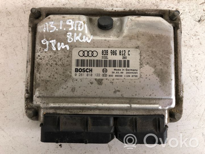 Audi A3 S3 8L Variklio valdymo blokas 038906012C