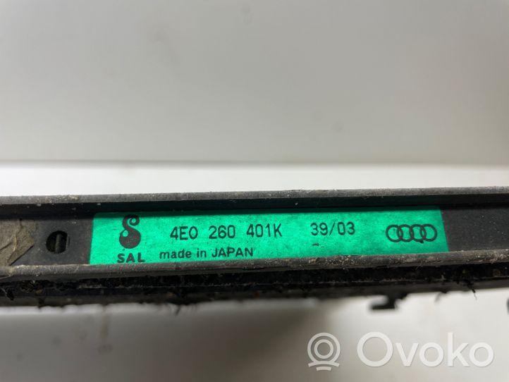 Audi A8 S8 D3 4E Jäähdyttimen lauhdutin (A/C) 4E0260401K