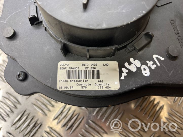 Volvo S70  V70  V70 XC Ventola riscaldamento/ventilatore abitacolo 09171429