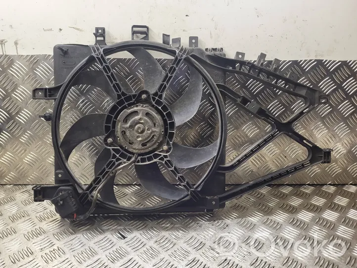 Opel Corsa C Radiator cooling fan shroud 