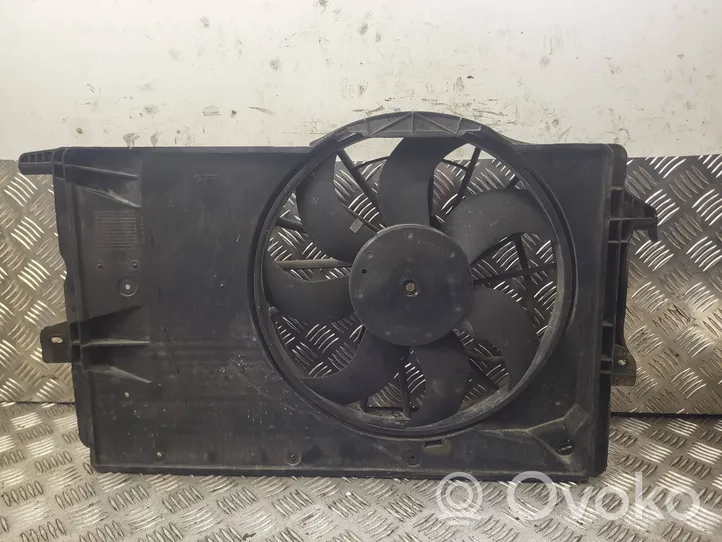 Opel Meriva A Radiator cooling fan shroud 13127261