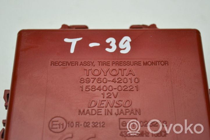 Toyota RAV 4 (XA30) Sterownik / Moduł kontroli ciśnienia w oponach 8976042010