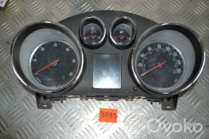 Opel Astra J Speedometer (instrument cluster) 13355676