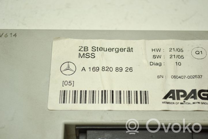 Mercedes-Benz B W245 Modulo comfort/convenienza A1698208926