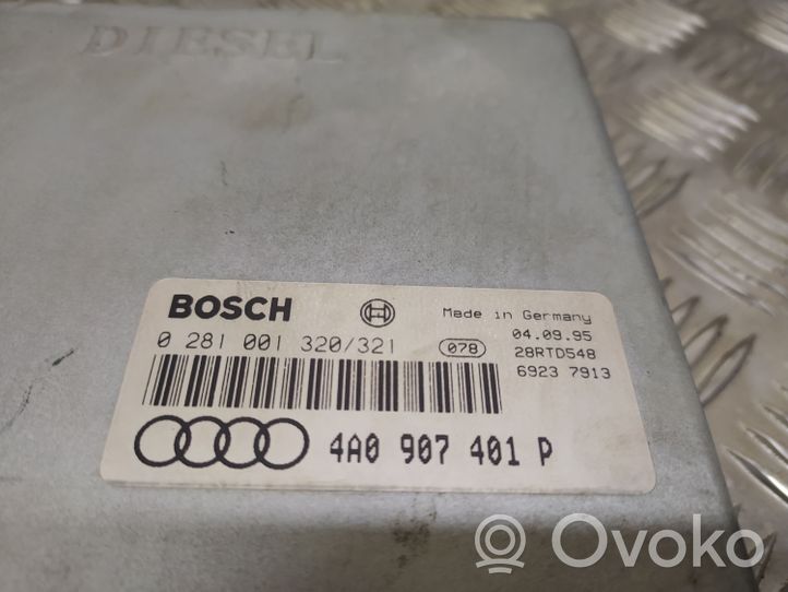 Audi A6 S6 C4 4A Centralina/modulo del motore 0281001320