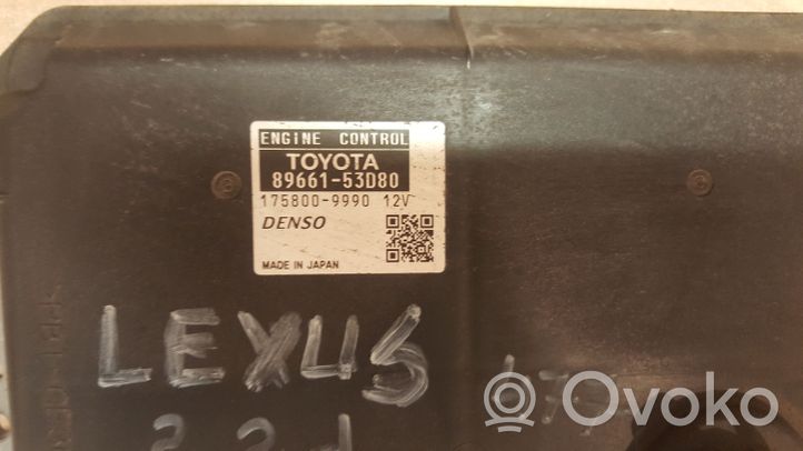 Lexus IS 220D-250-350 Sterownik / Moduł ECU 1758009990