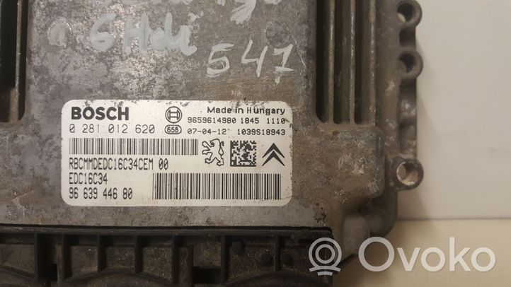 Citroen Berlingo Sterownik / Moduł ECU 9663944680