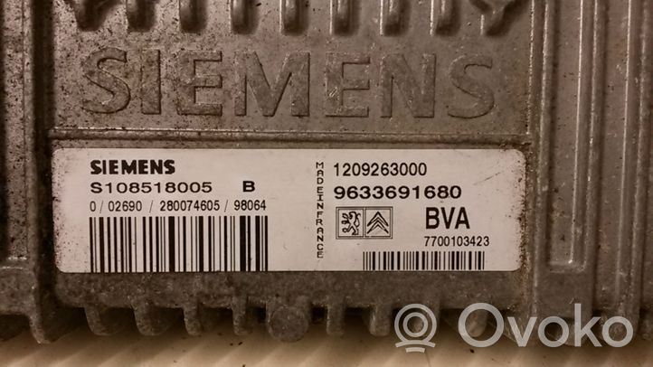 Citroen Xantia Pavarų dėžės valdymo blokas S108518005B