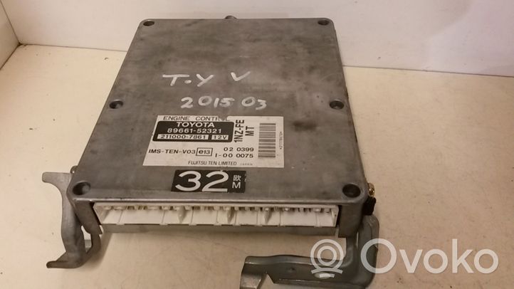 Toyota Yaris Verso Sterownik / Moduł ECU 8966152321