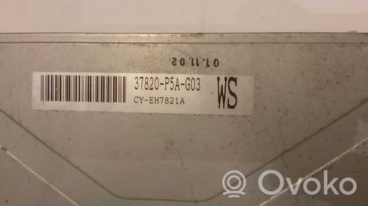 Honda Legend III KA9 Sterownik / Moduł ECU 37820P5AG03