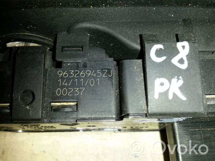 Citroen C8 Interruptor del elevalunas eléctrico 96326945ZJ