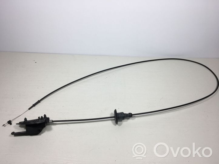 Citroen C4 I Système poignée, câble pour serrure de capot 9612082