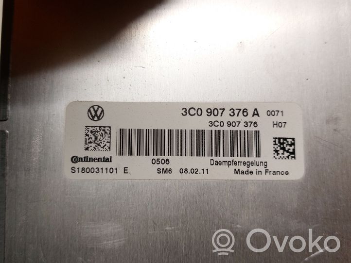 Volkswagen Scirocco Sterownik / Moduł zawieszenia pneumatycznego 3C0907376A