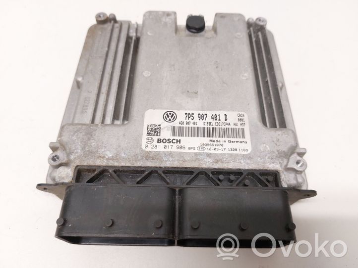 Porsche Cayenne (92A) Sterownik / Moduł ECU 7P5907401D