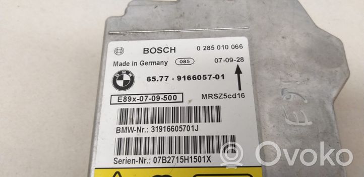 BMW 3 E90 E91 Sterownik / Moduł Airbag 6577916605701