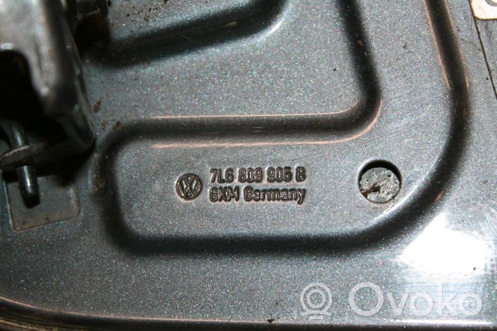 Volkswagen Touareg I Bouchon, volet de trappe de réservoir à carburant 7L6809905B