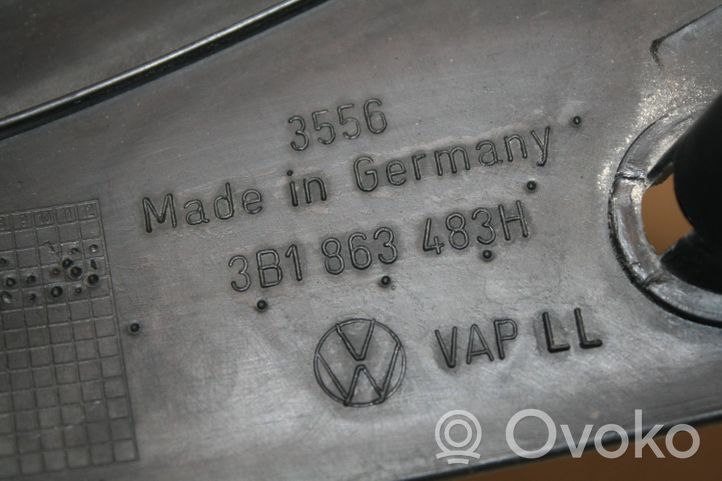 Volkswagen PASSAT B5.5 Copertura del rivestimento del sottoporta anteriore 3B1863483H