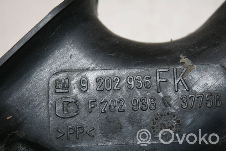 Opel Zafira A Šļūtene (-es) / caurule (-es) 9202936