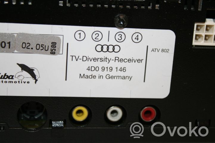 Audi A6 S6 C5 4B Videon ohjainlaite 4D0919146