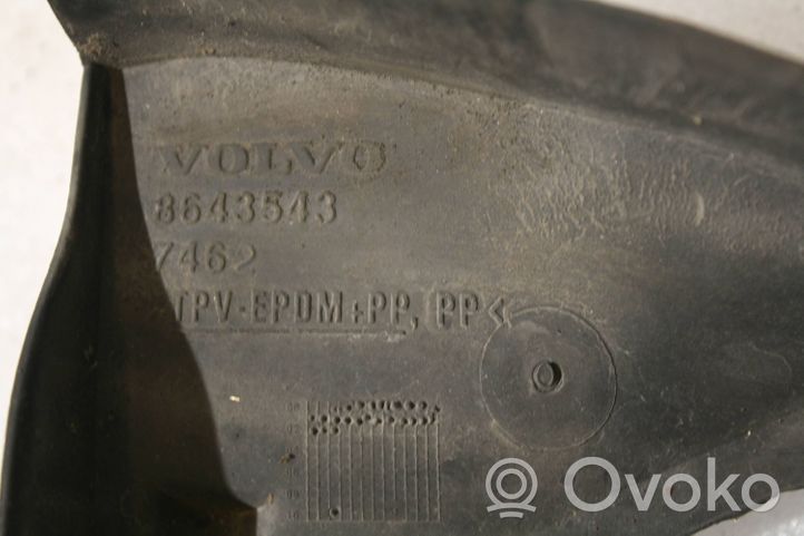 Volvo V70 Välijäähdyttimen ilmanohjauksen ilmakanava 8643543