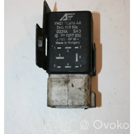 Ford Galaxy Przekaźnik / Modul układu ogrzewania wstępnego 7M5919506