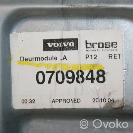 Volvo V70 Takaikkunan nostomekanismi ilman moottoria 992673101